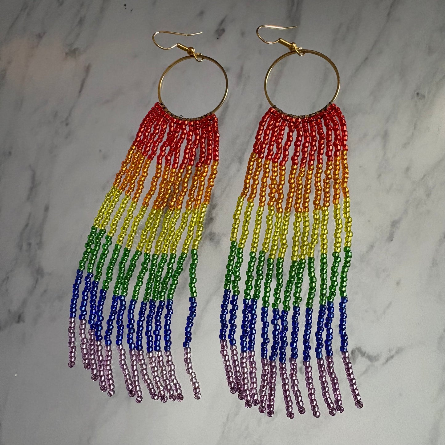 Long Rainbow Fringe