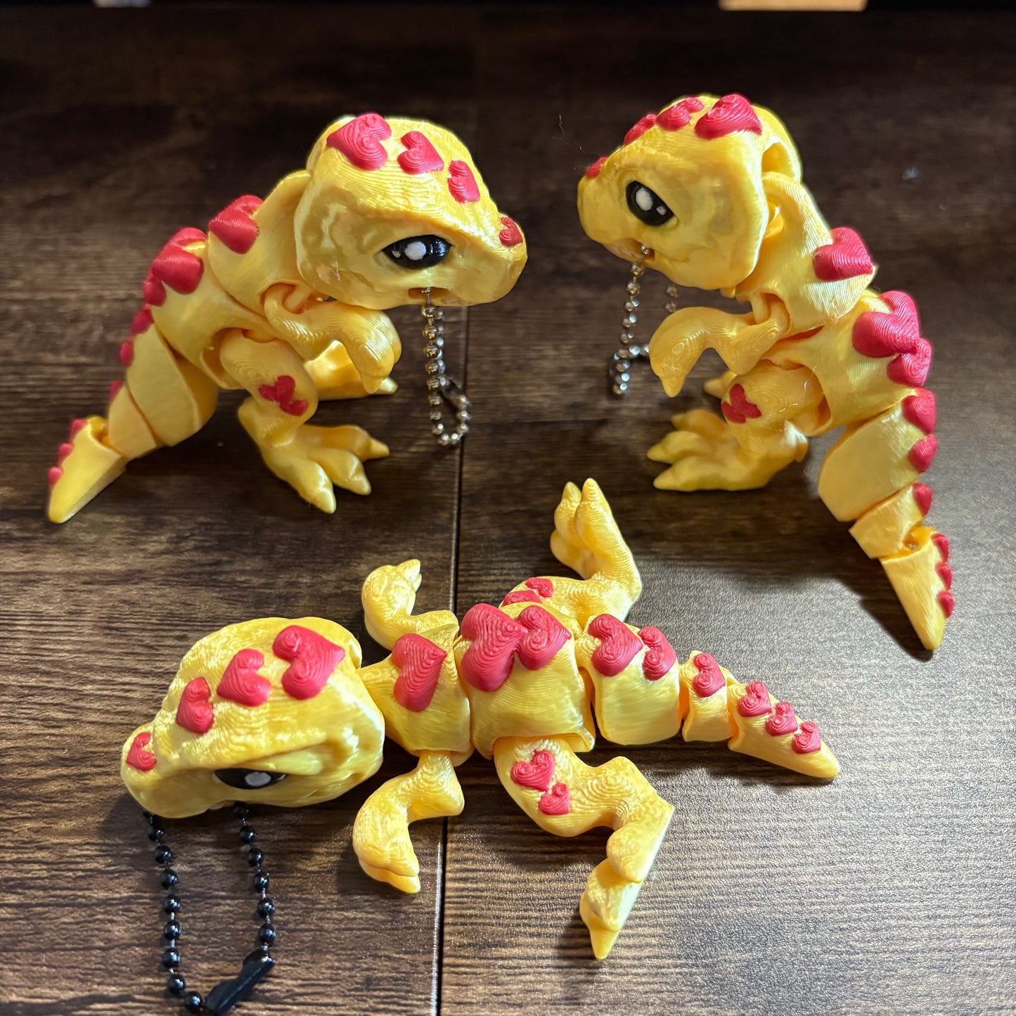 Articulated T Rex Keychain