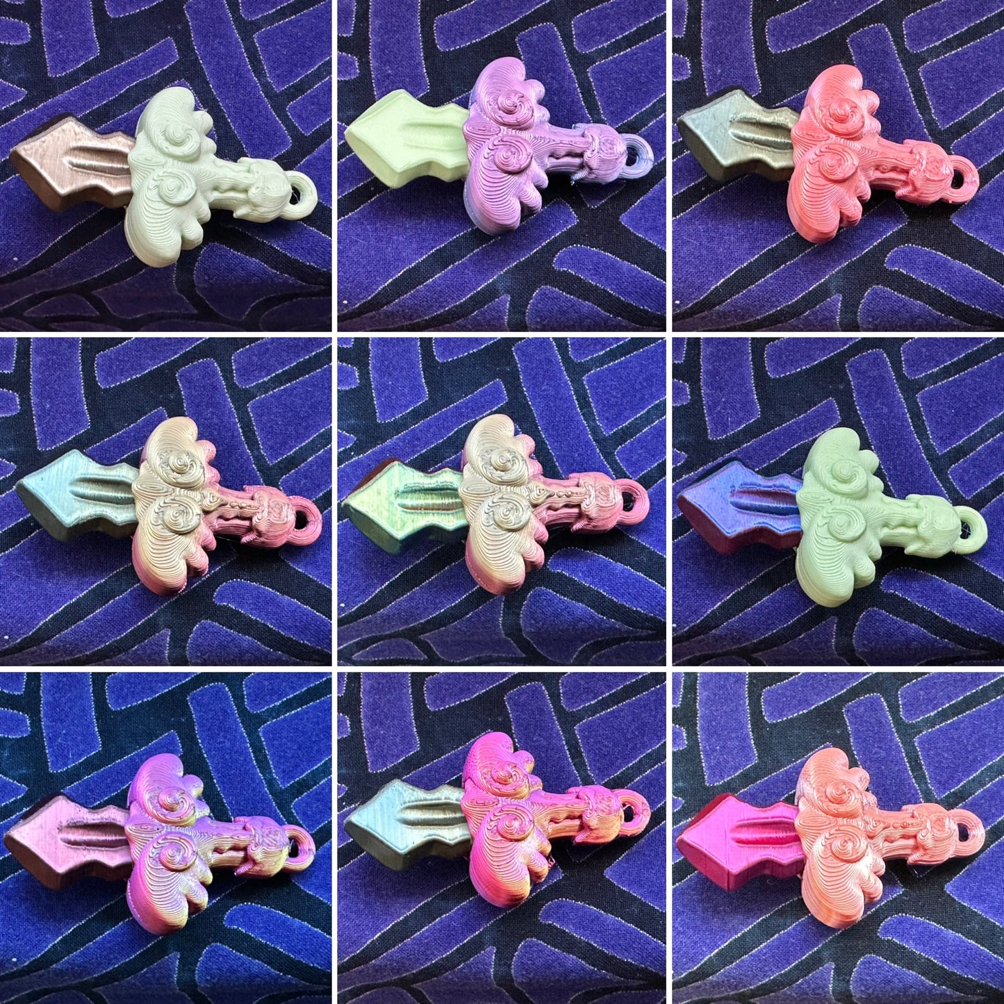 Random Chibi Sword Keychain