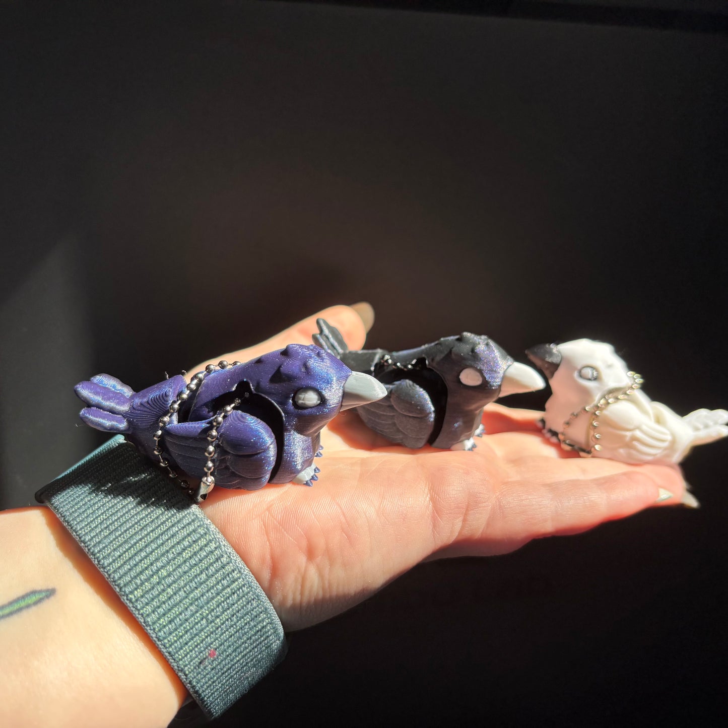 Bird keychains (aka borb keychains)