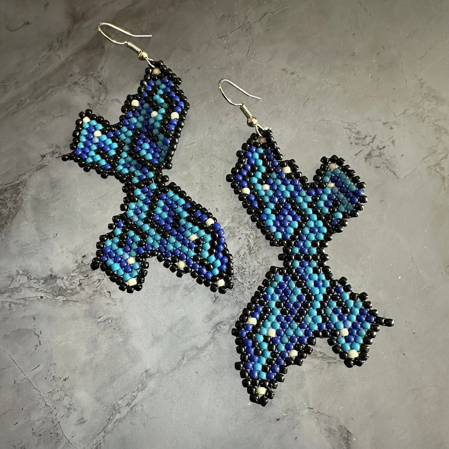 Beaded butterflies