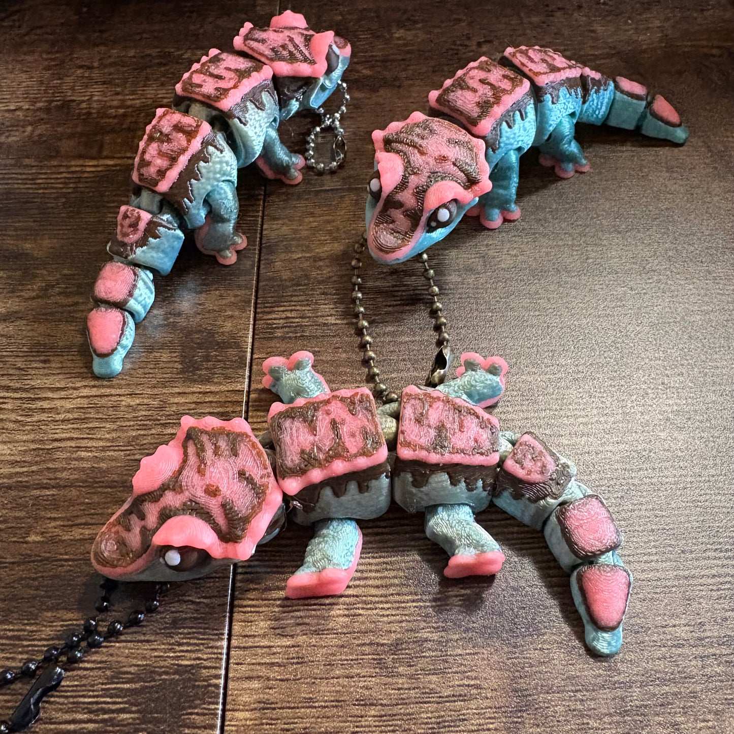 Mini Dino keychain