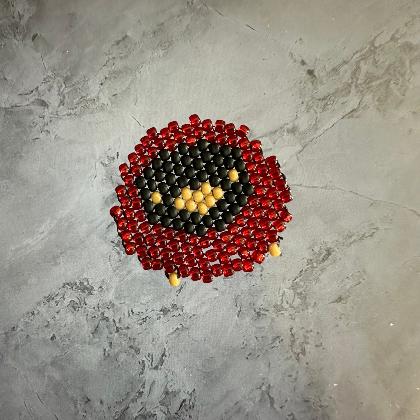 Beaded Baby Bird Pin/Magnet