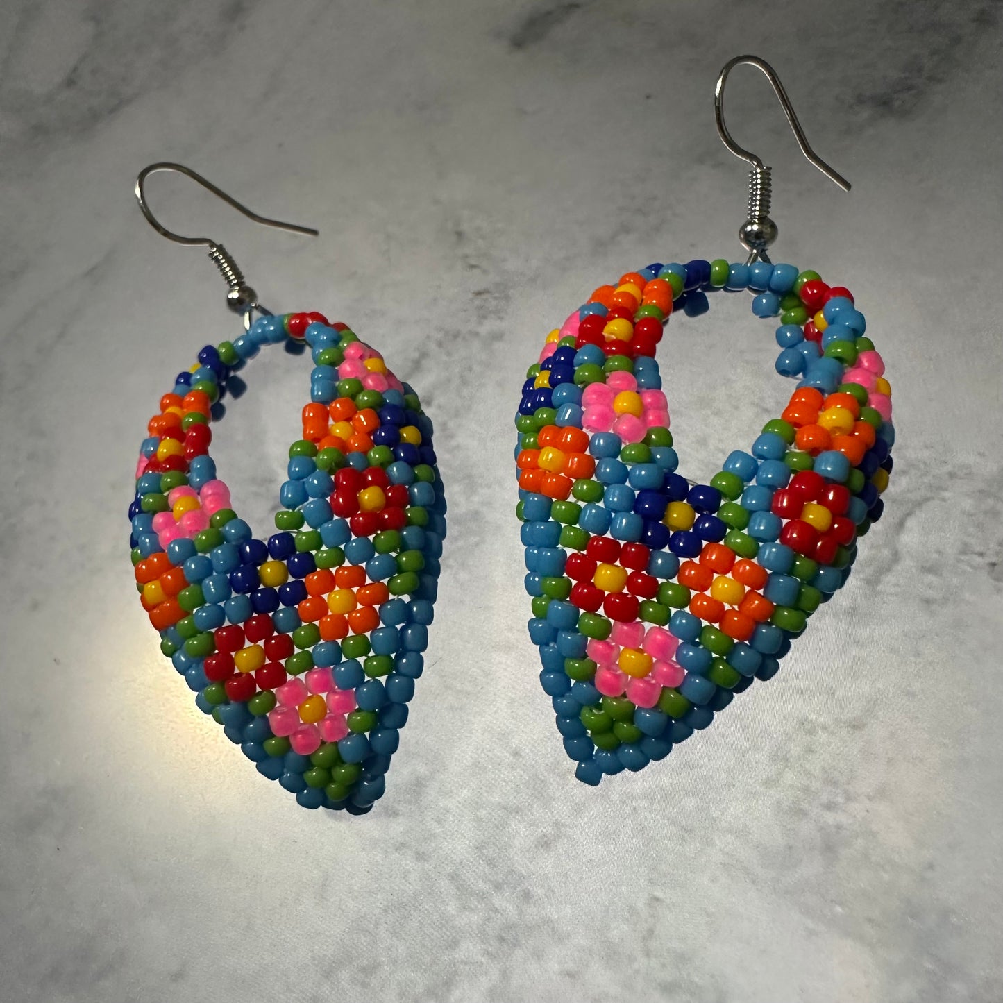 Kokum scarf earrings