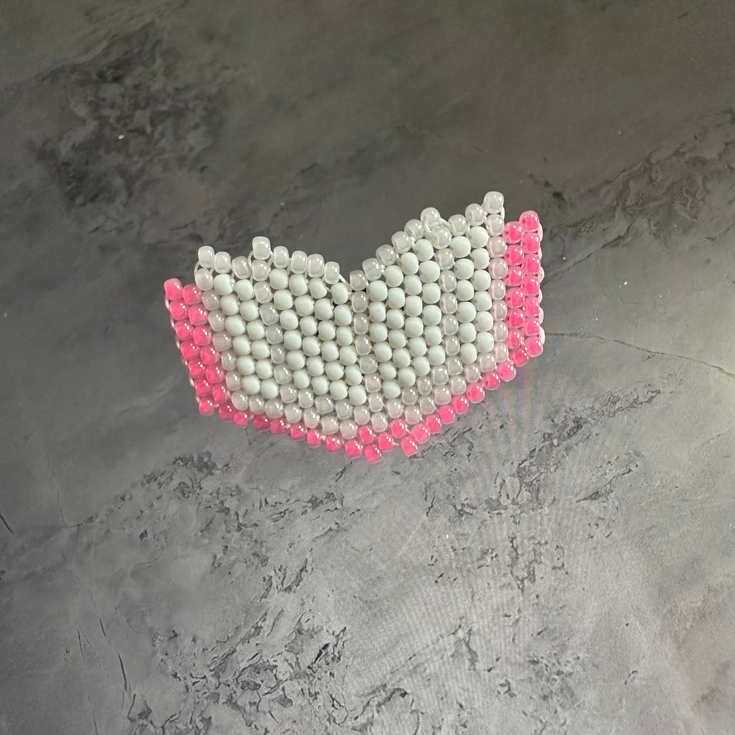 Beaded book pin or magnet