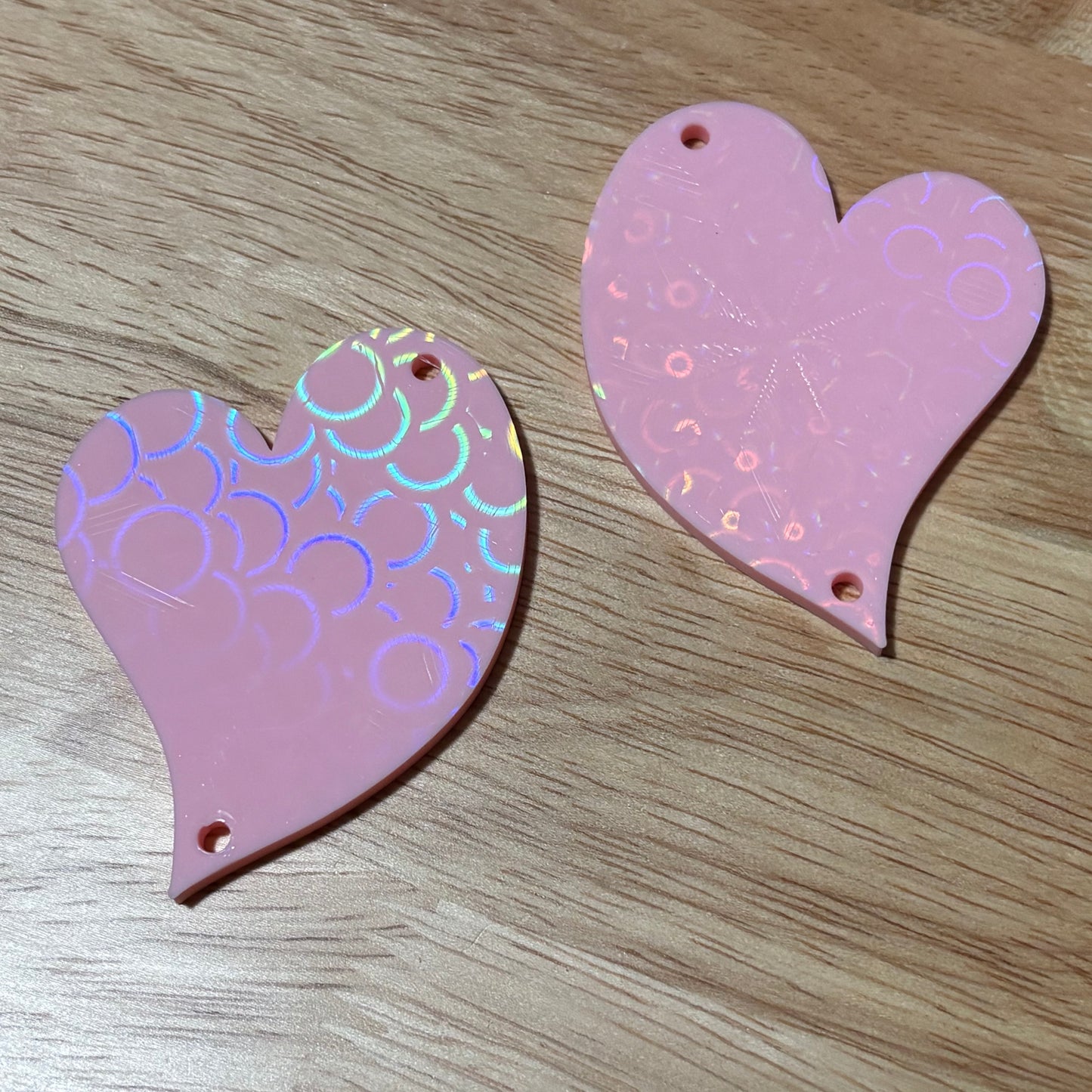 Heart dangle charms/cabochons/cabs/connectors