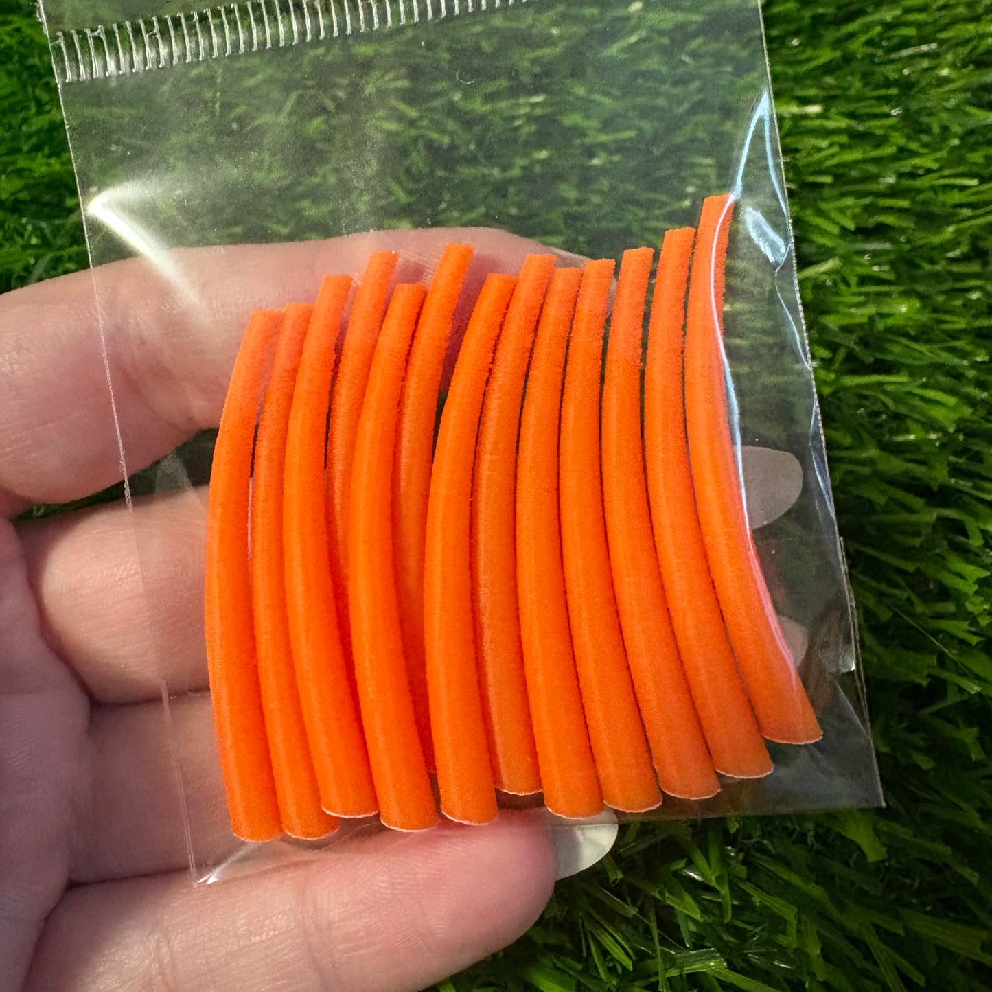 Dentalium inspired 3D printed pieces