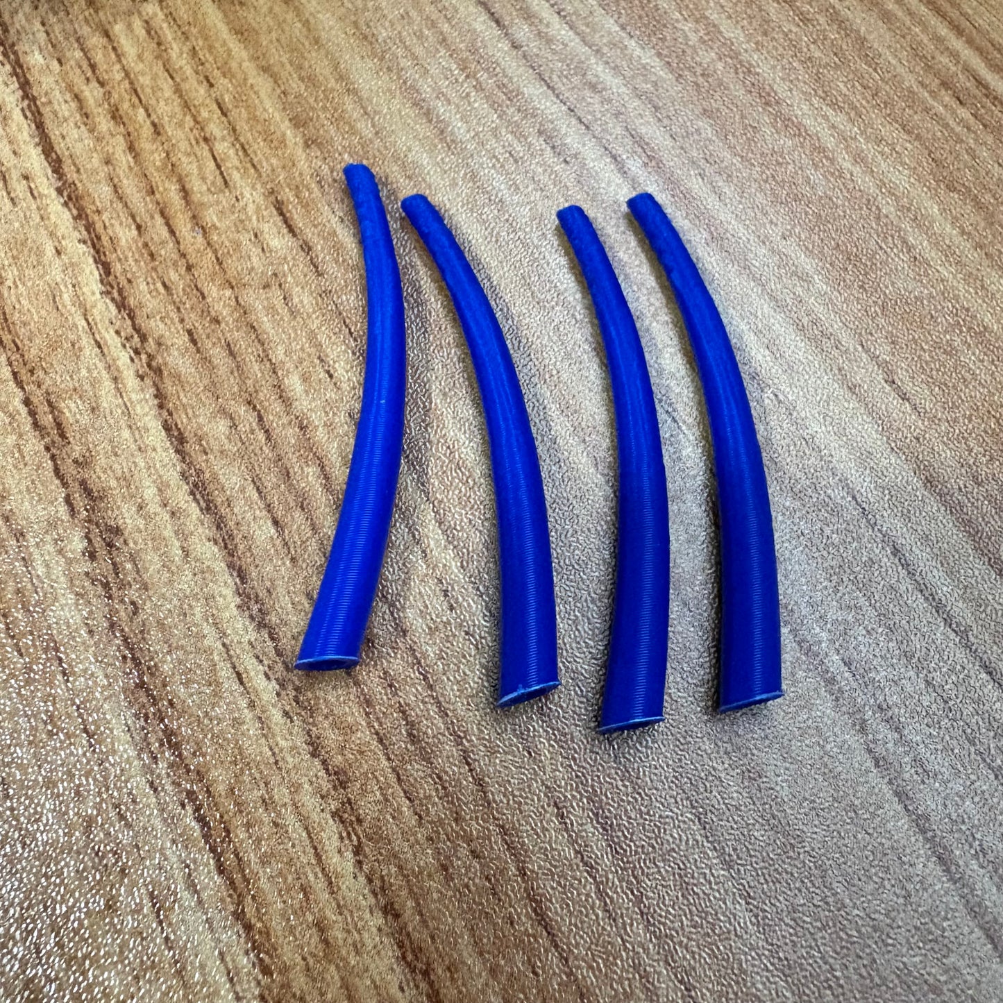 Dentalium inspired 3D printed pieces