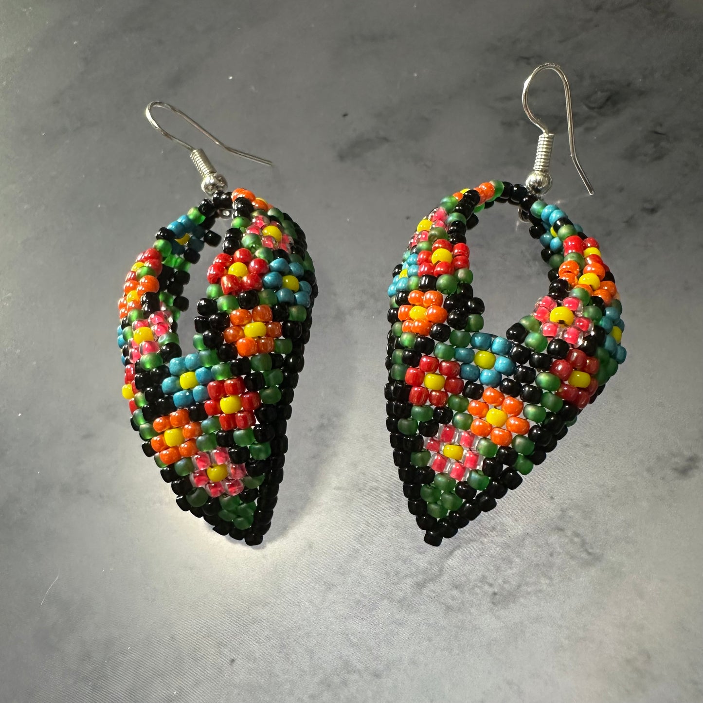 Kokum scarf earrings