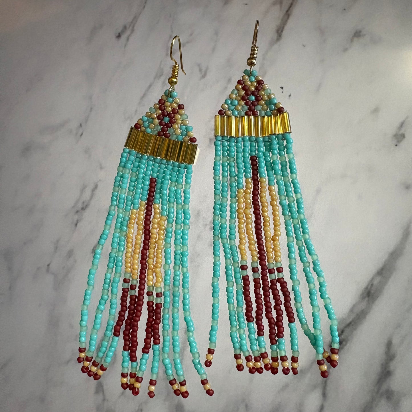 Fringe earrings