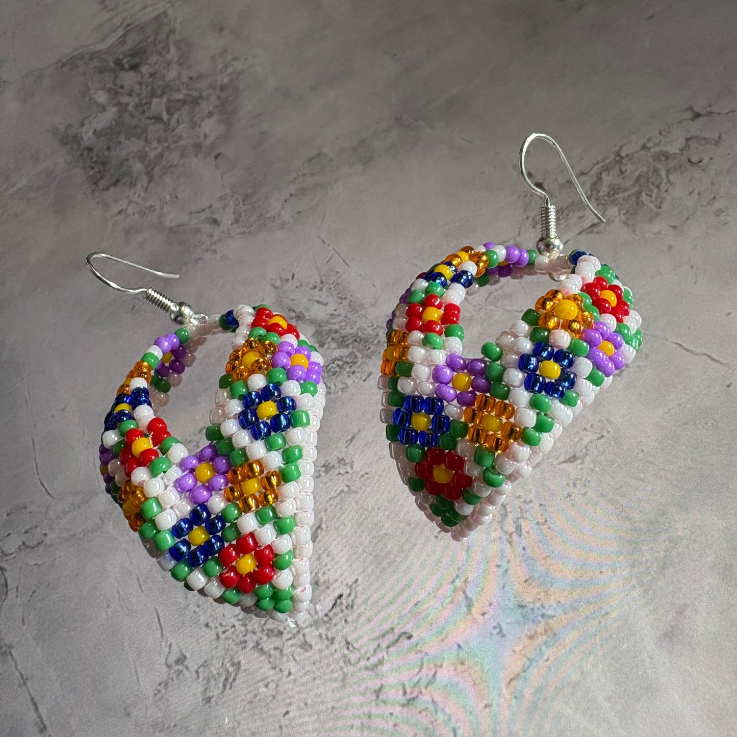 Kokum scarf earrings