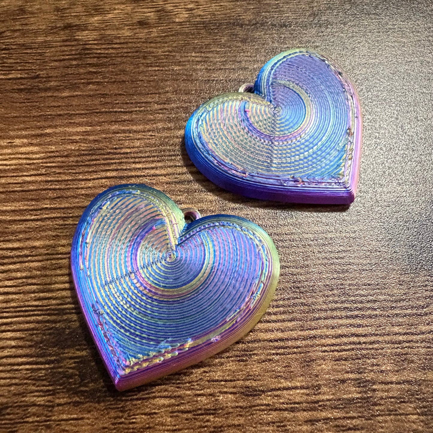 Heart dangle charms/cabochons/cabs/connectors