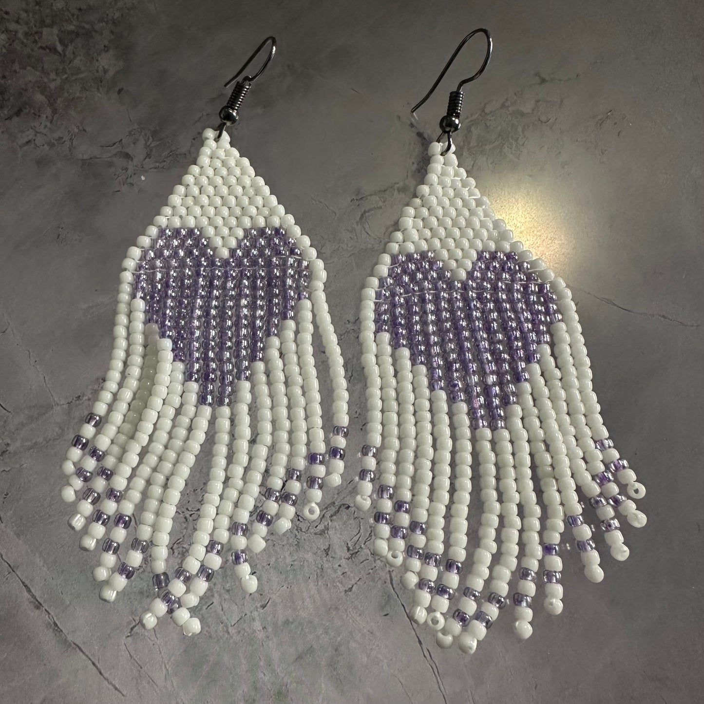 Fringe hearts (solid colours)