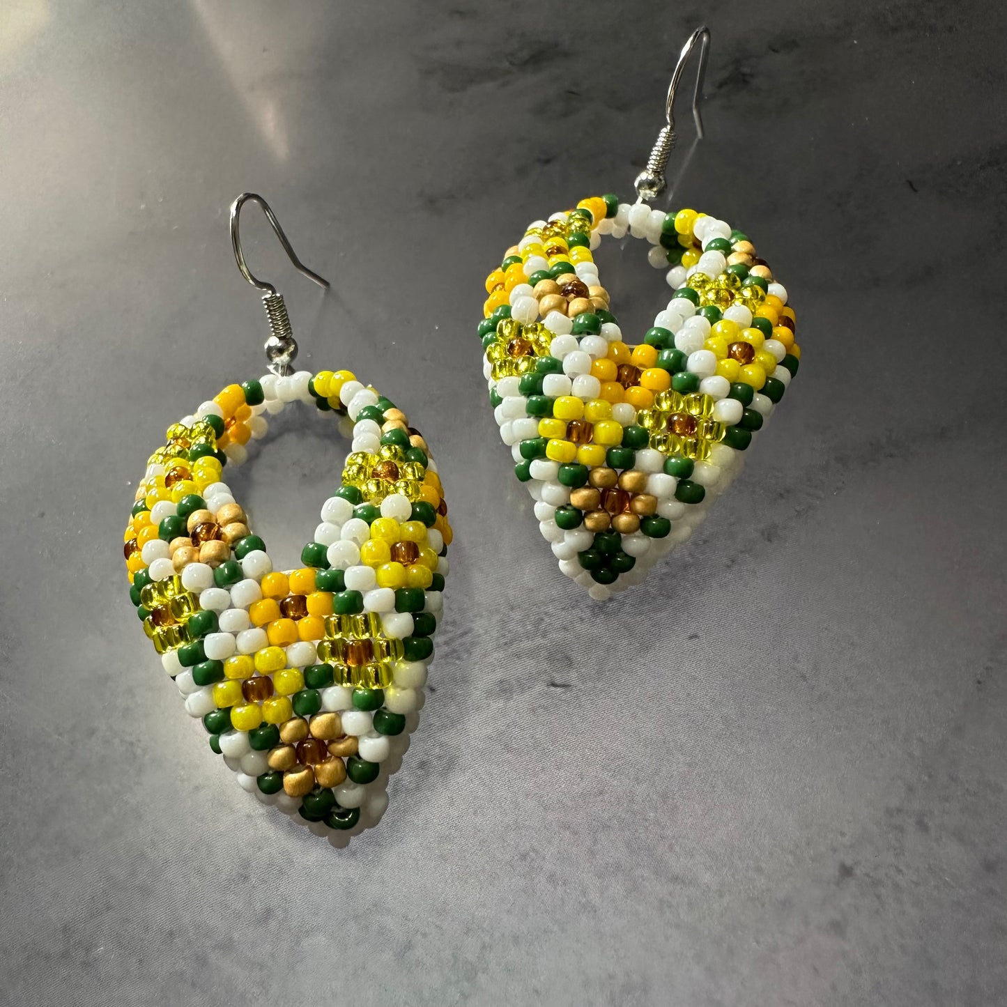 Kokum scarf earrings