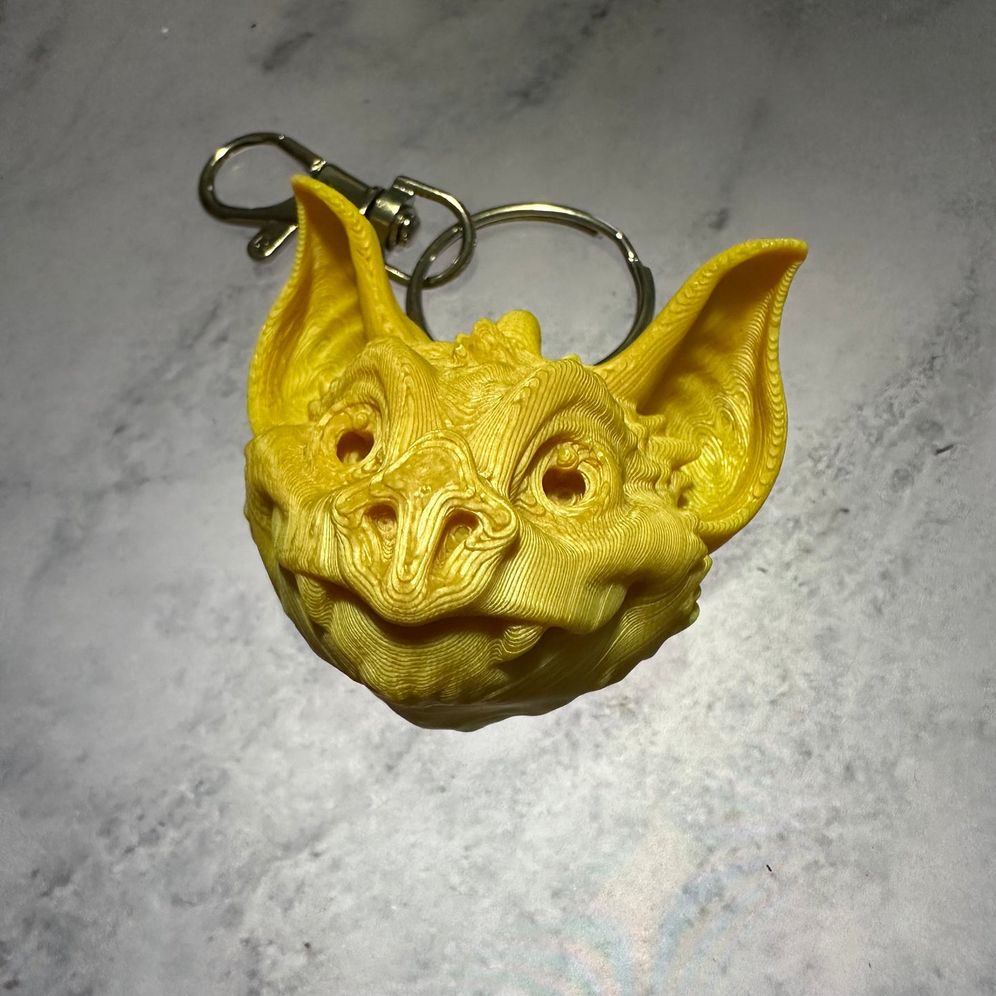 Bat head keychain