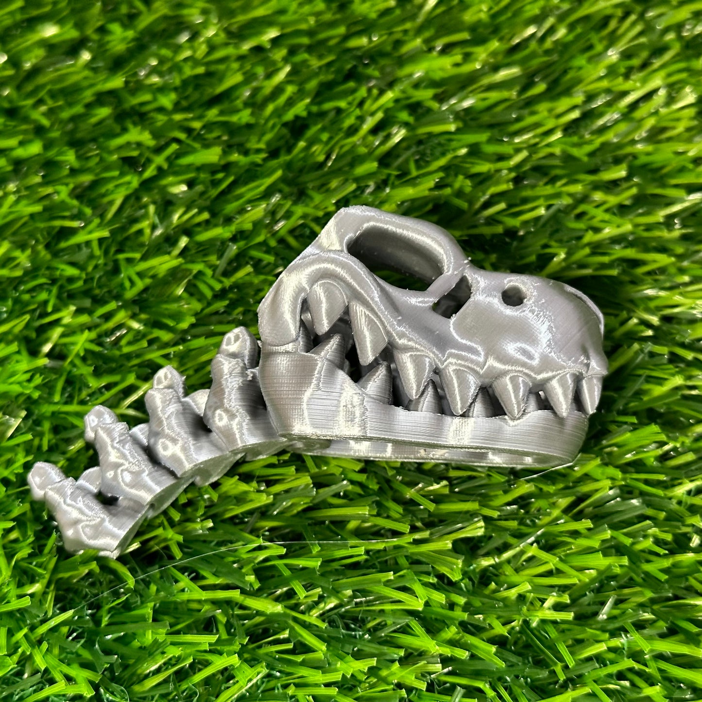 Skeleton T Rex Keychain