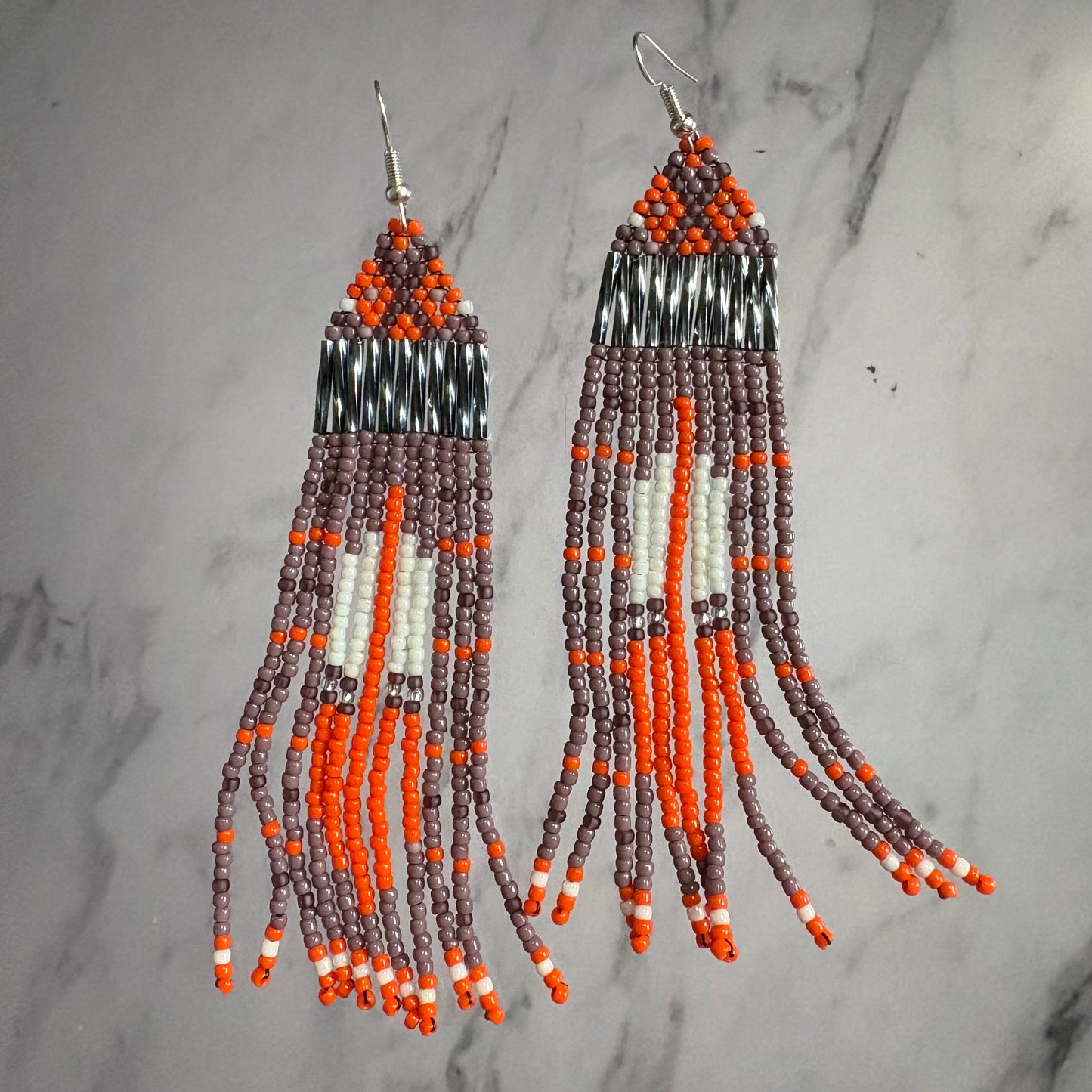Fringe earrings