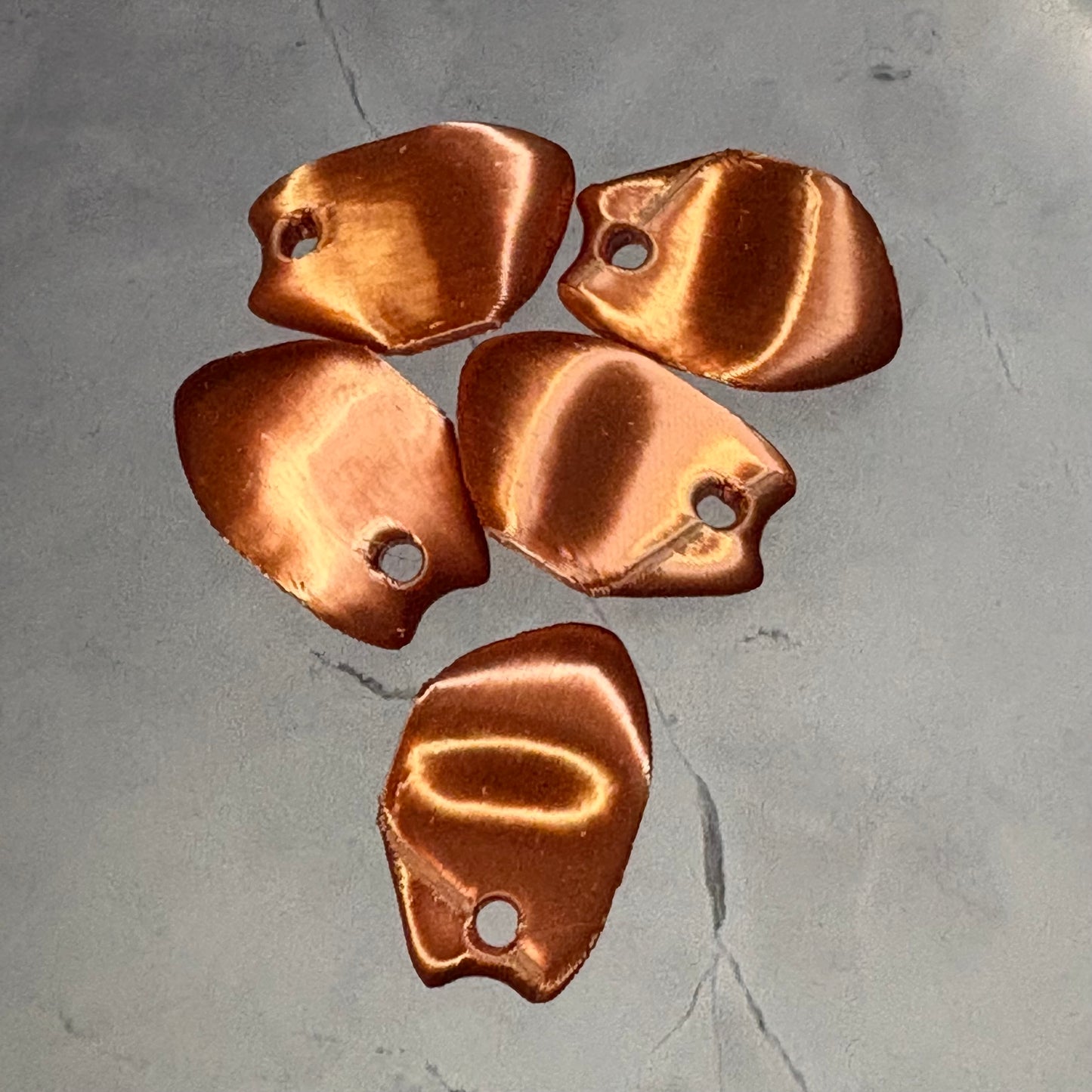 Elk Teeth inspired 3D printed pieces