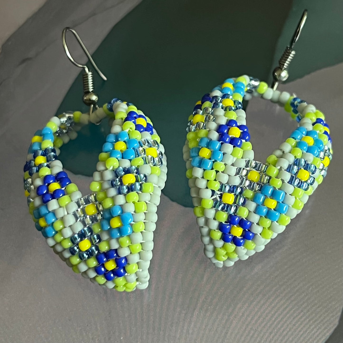 Kokum scarf earrings