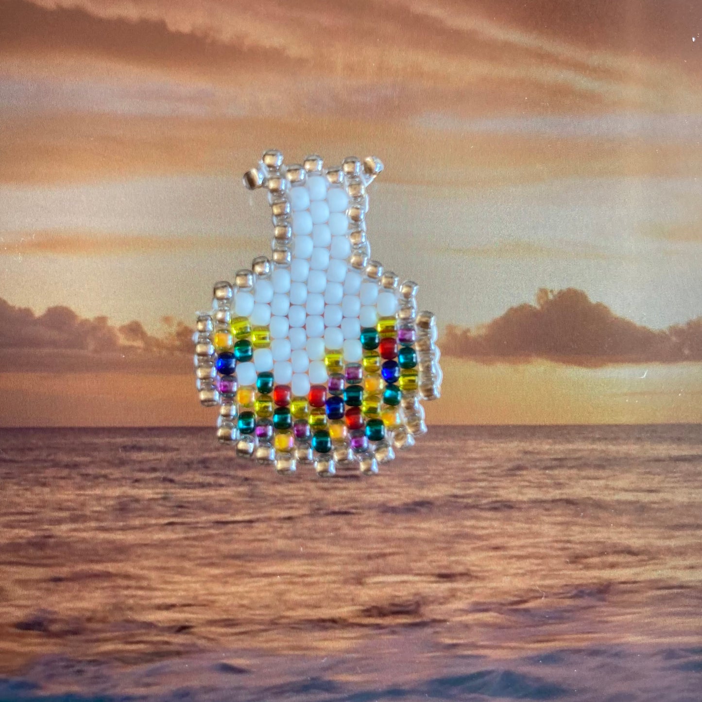 Beaded potion pin/magnets