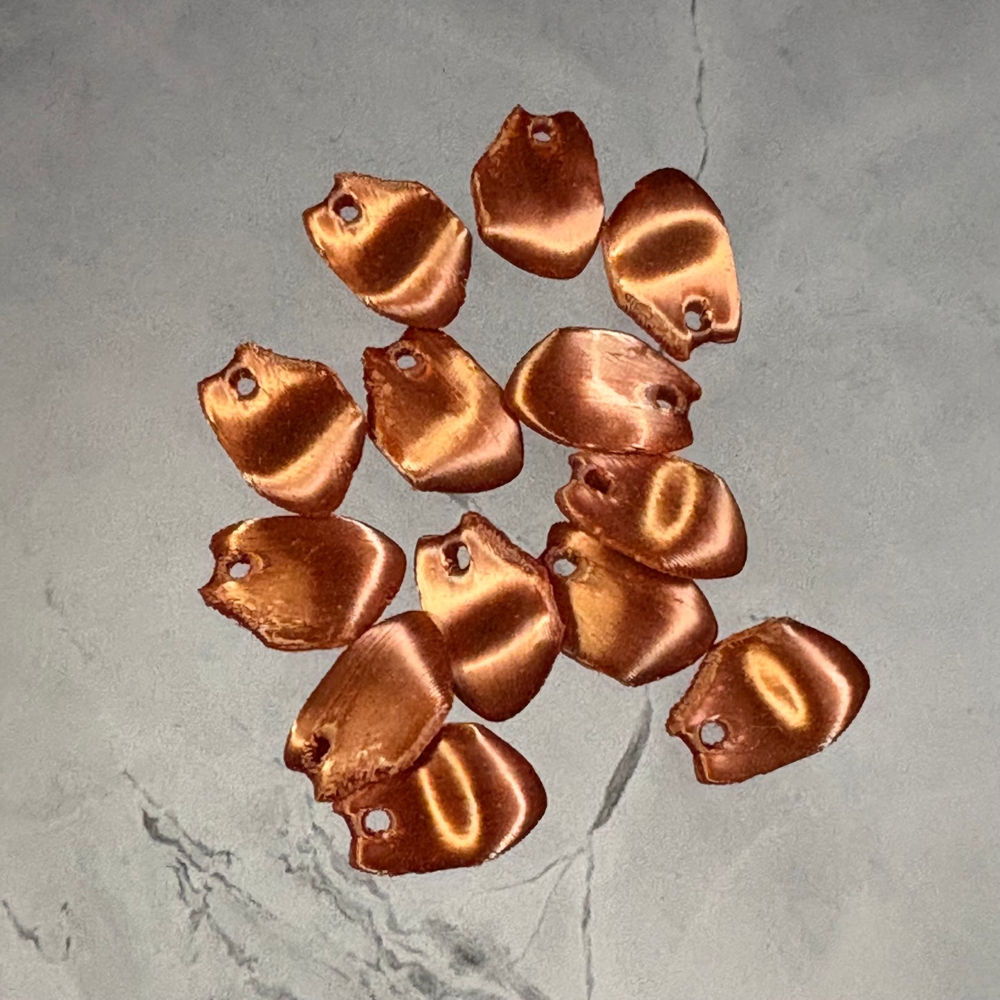Elk Teeth inspired 3D printed pieces