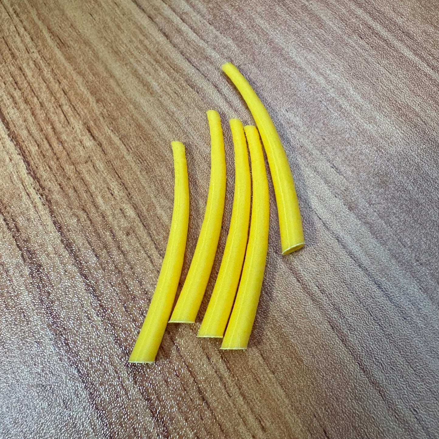 Dentalium inspired 3D printed pieces