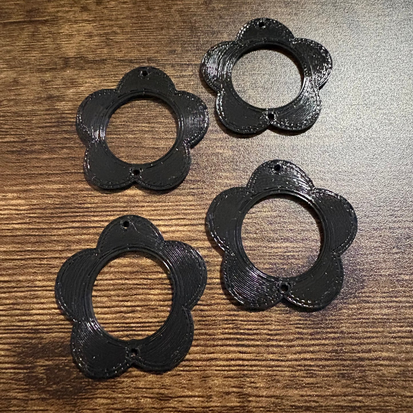 Flower dangle charms/cabochons/cabs