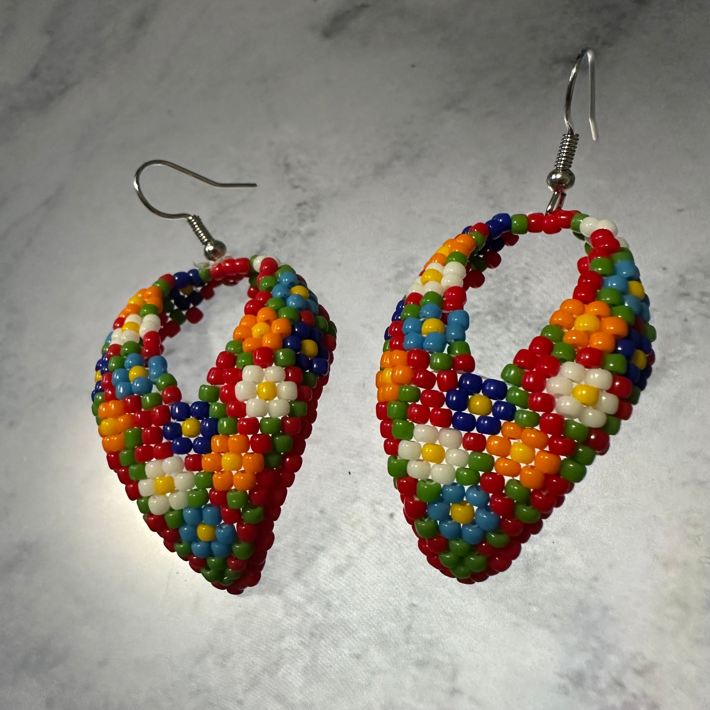 Kokum scarf earrings