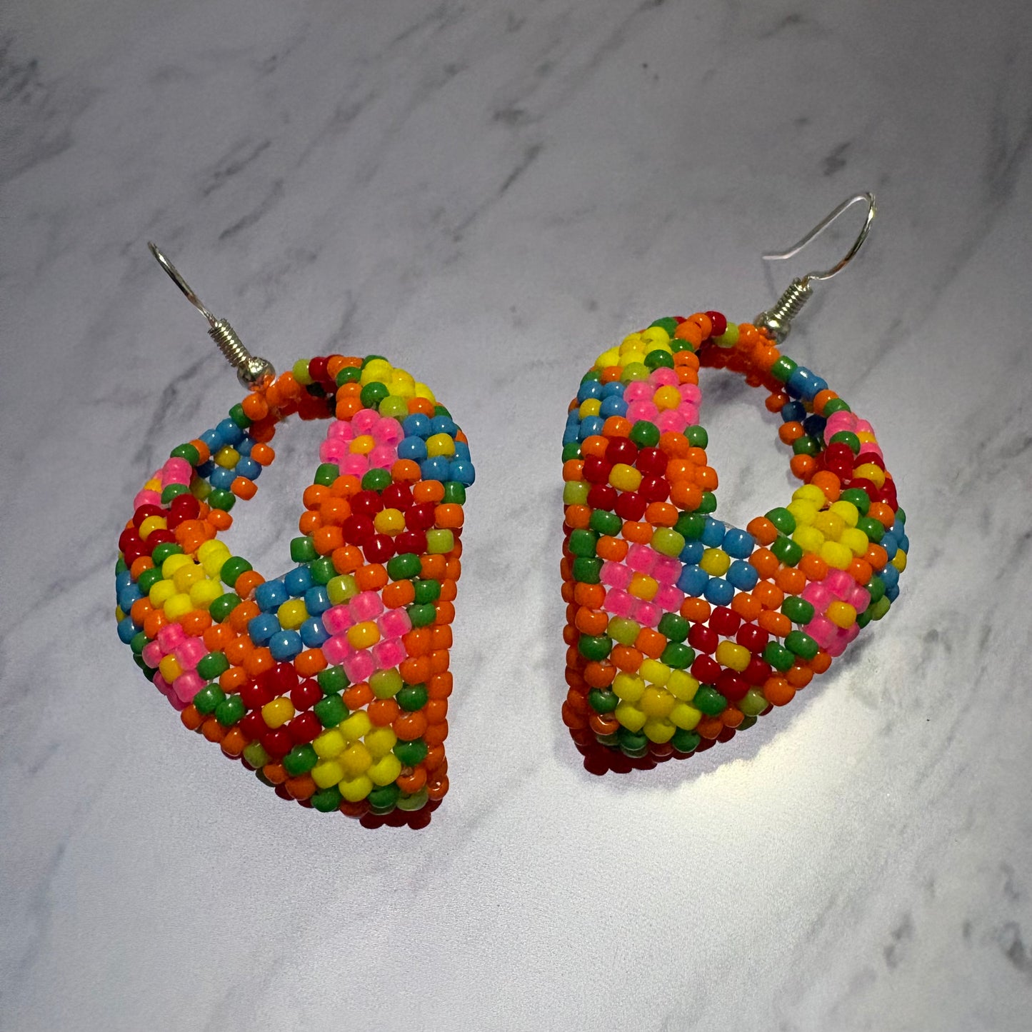 Kokum scarf earrings