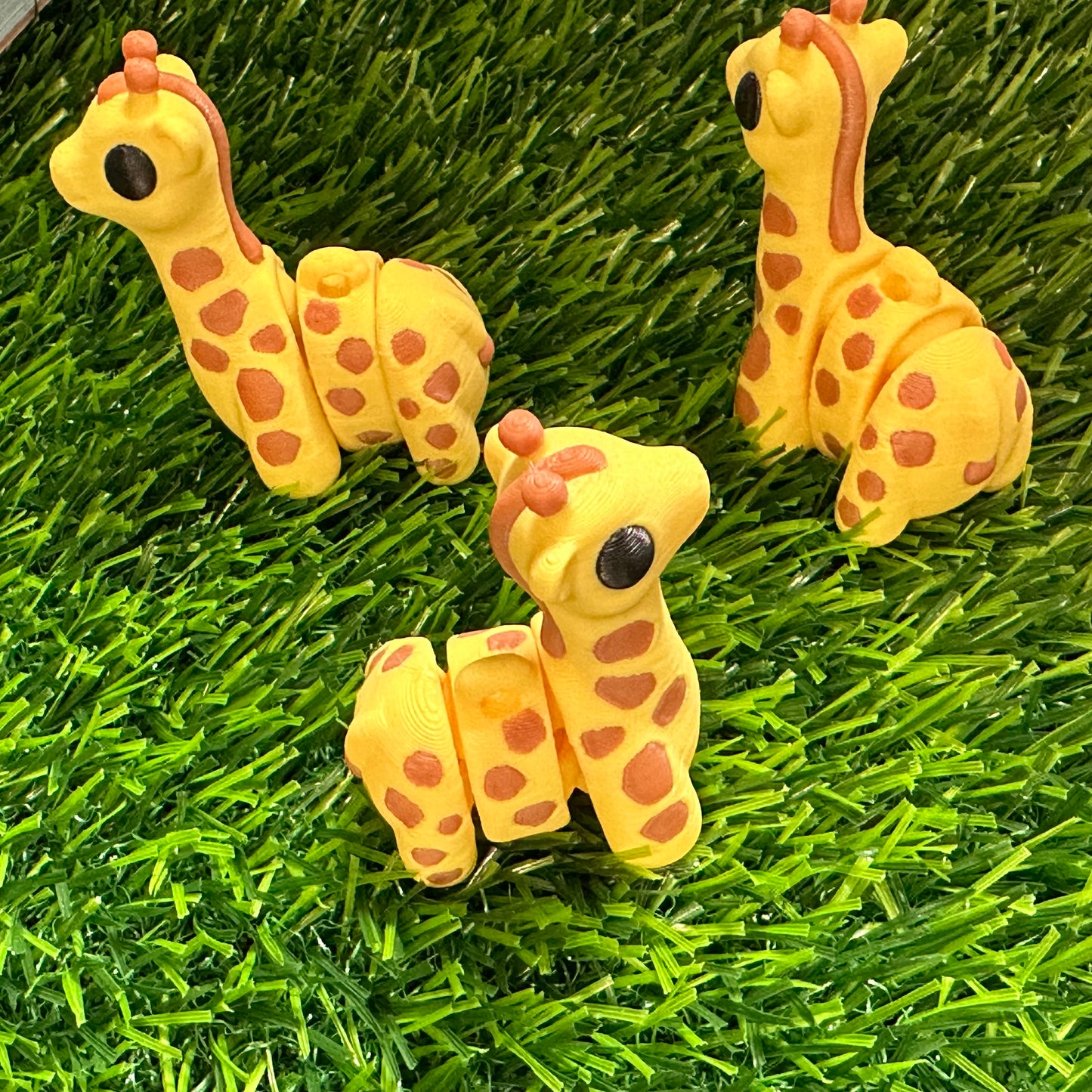Giraffe keychain