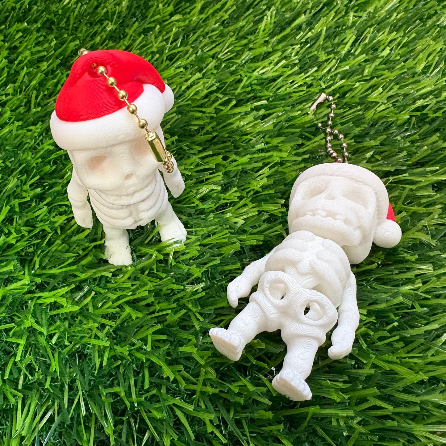 Skeleton with keychain (various designs)