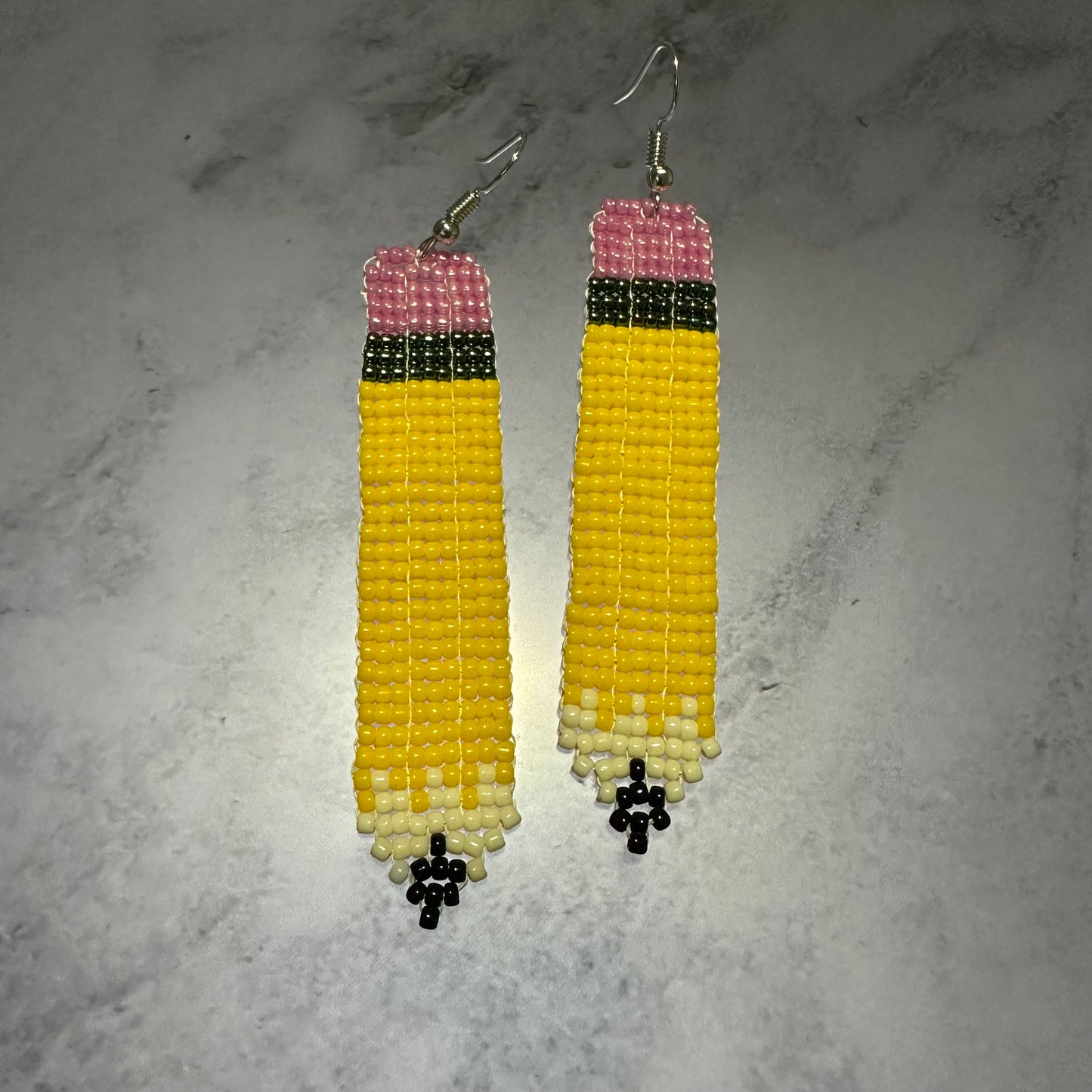 Beaded pencils