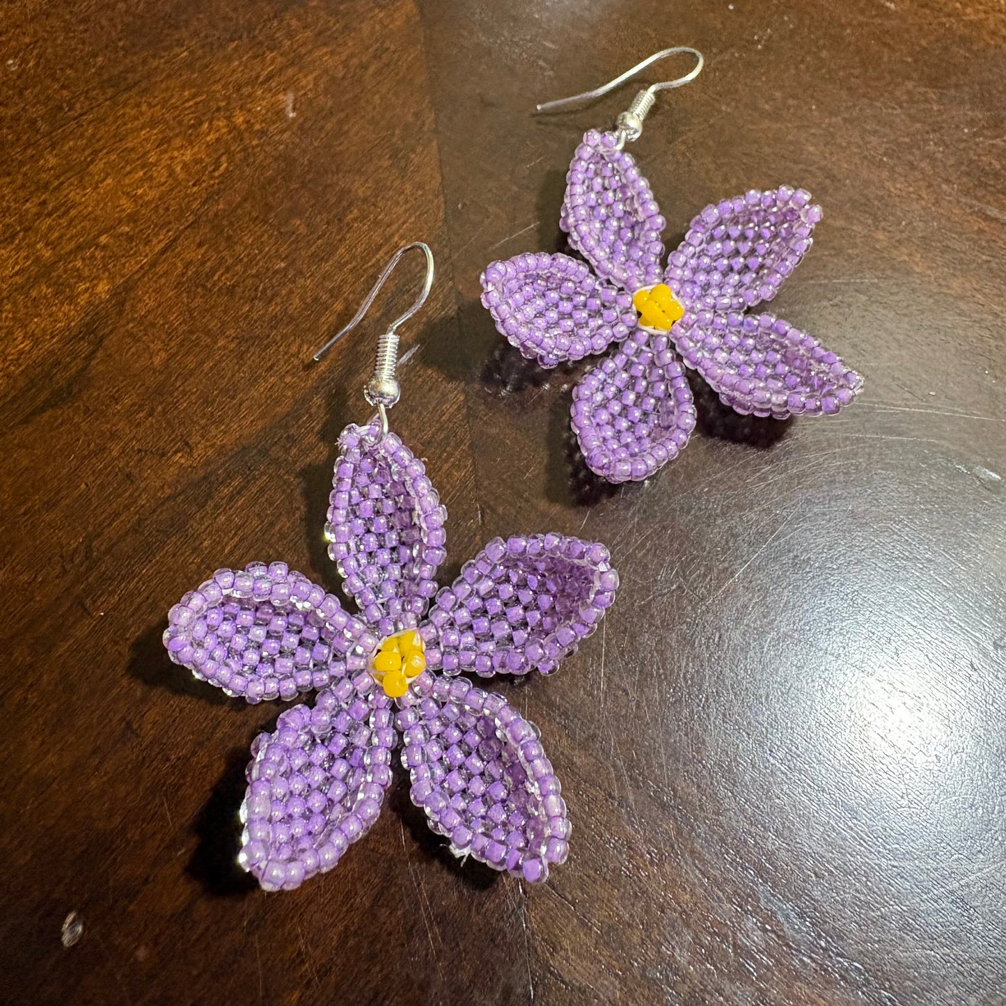 Beaded 3D flowers