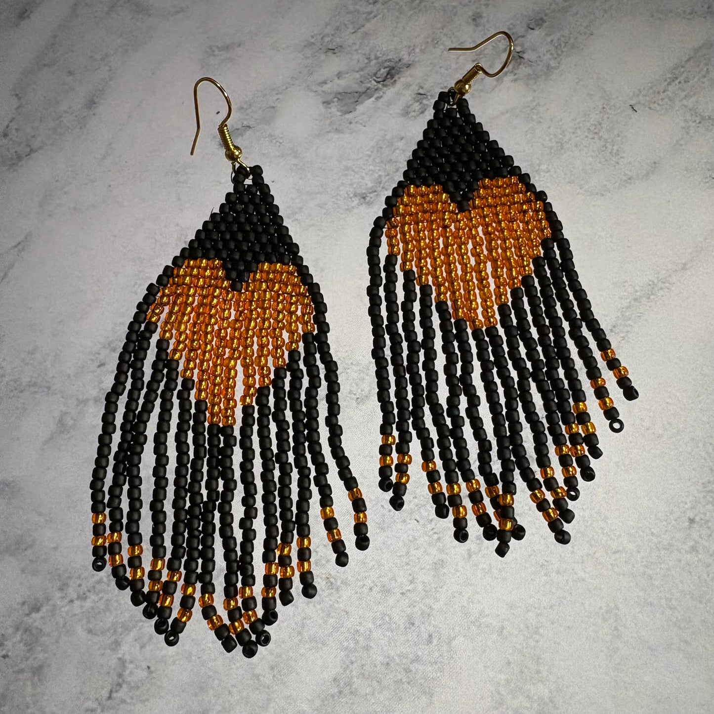 Fringe hearts (solid colours)