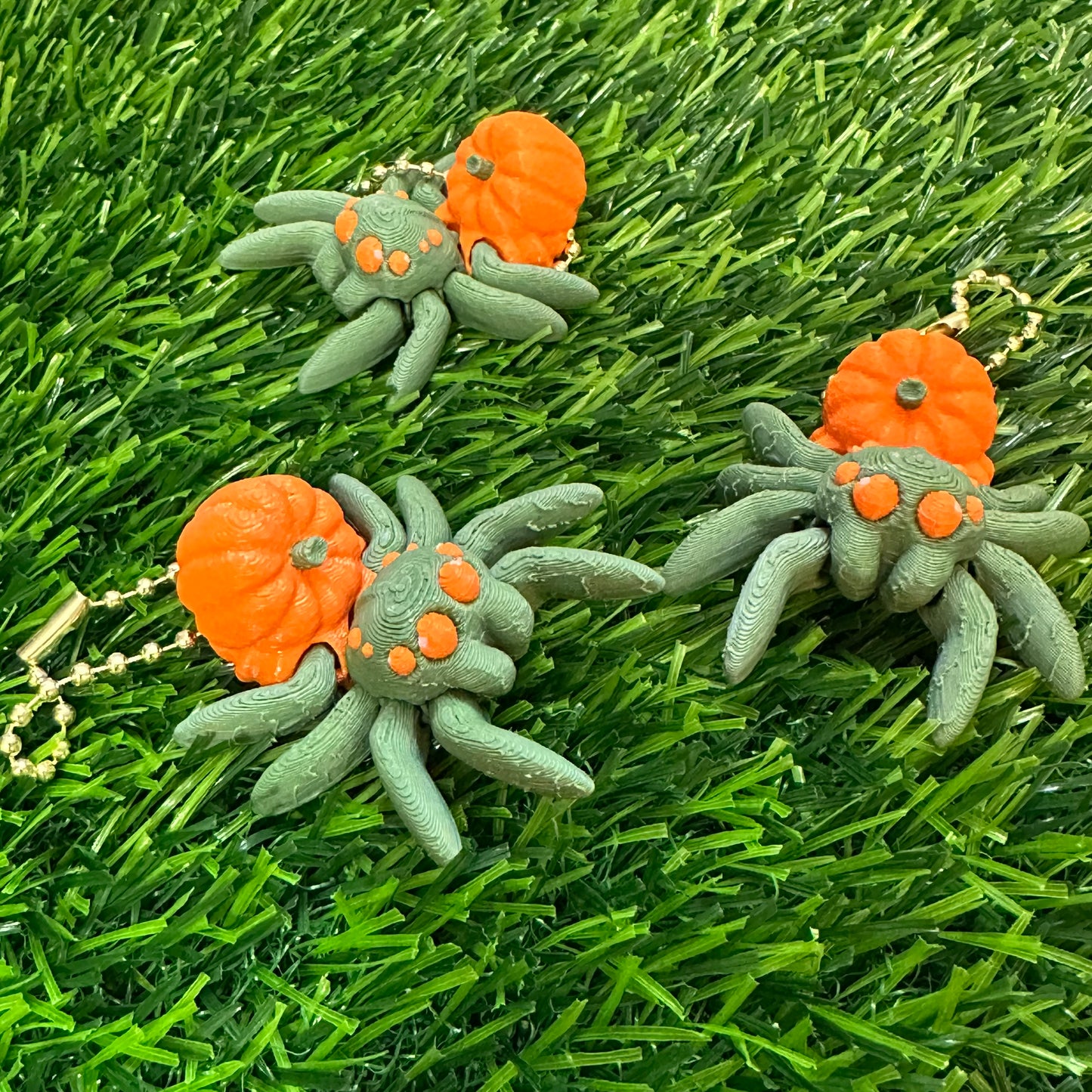 Cute spider keychains