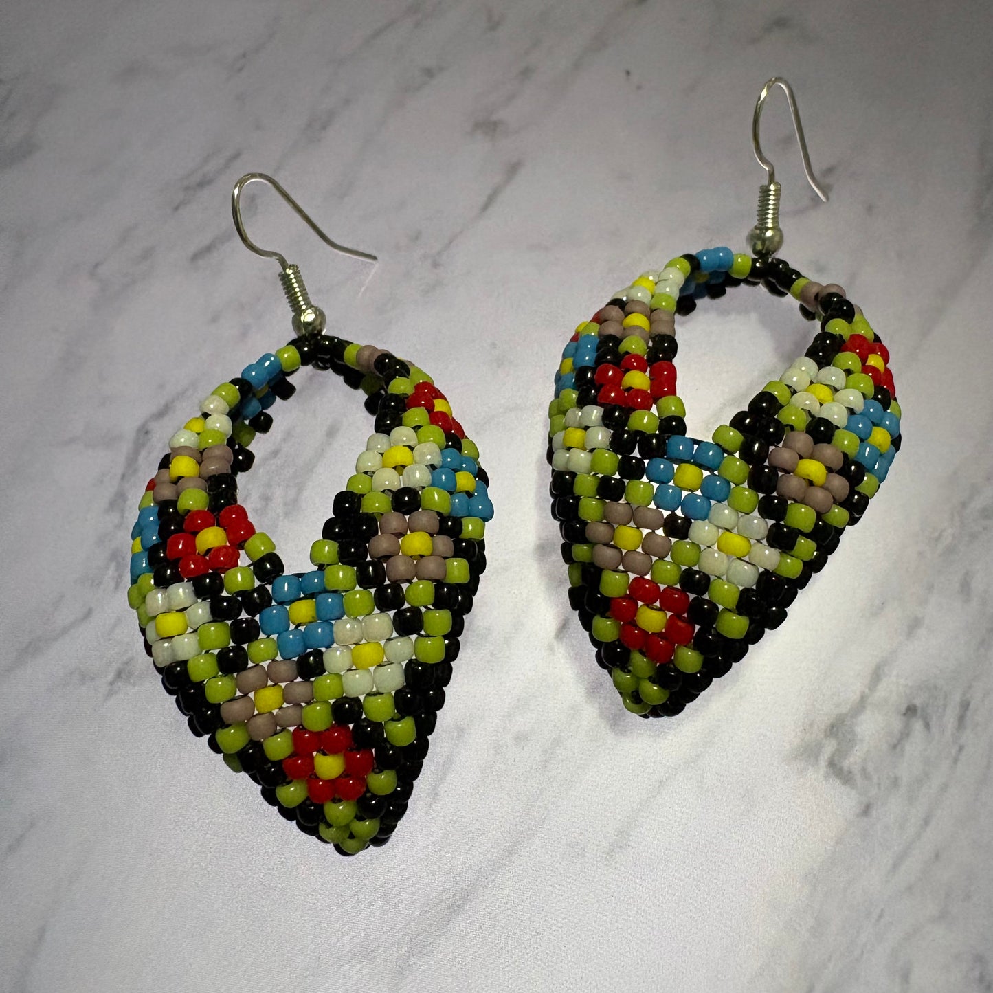 Kokum scarf earrings
