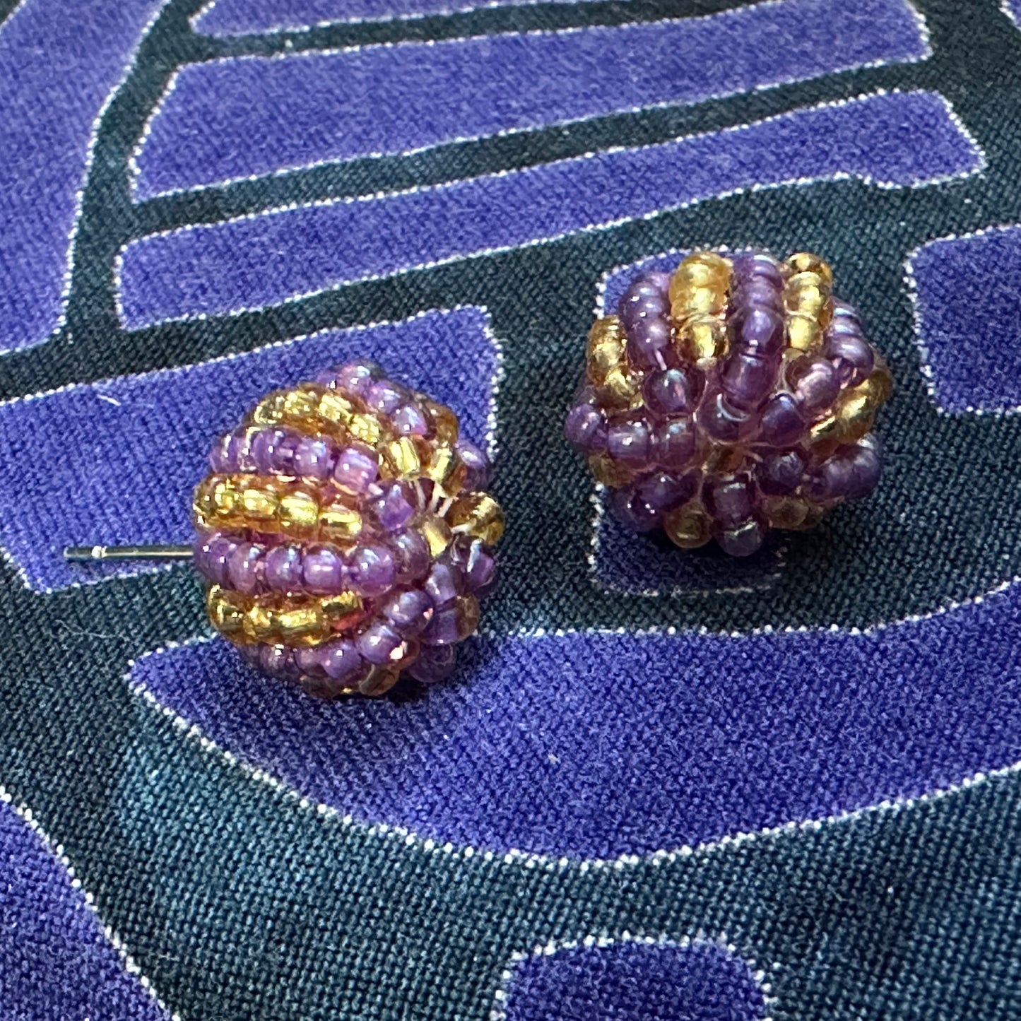 Holiday ball stud earrings