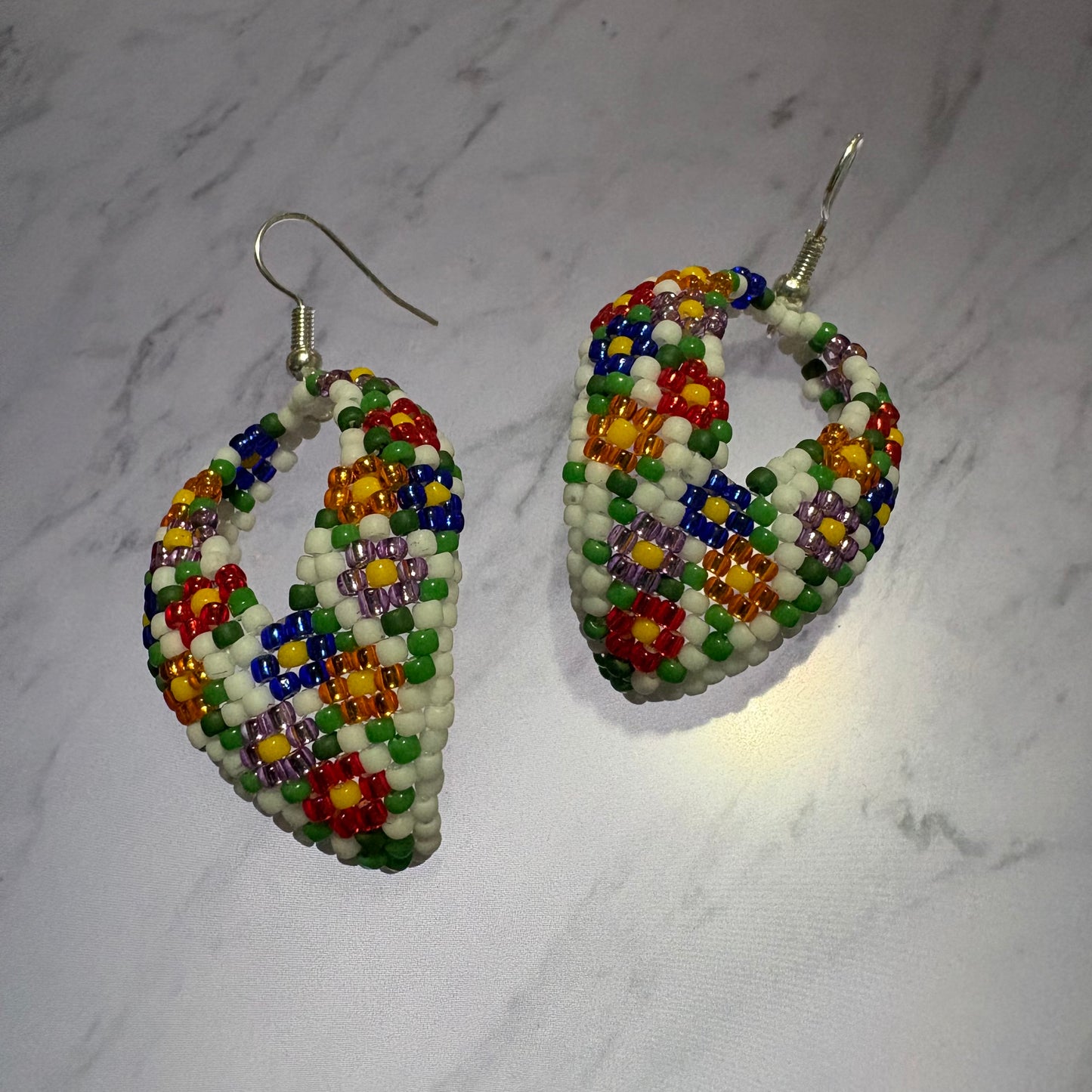 Kokum scarf earrings
