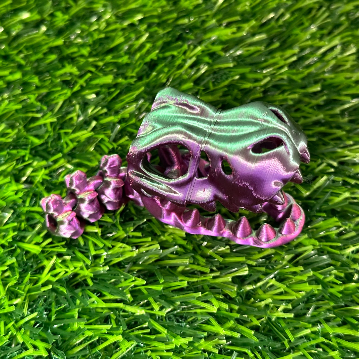 Skeleton T Rex Keychain