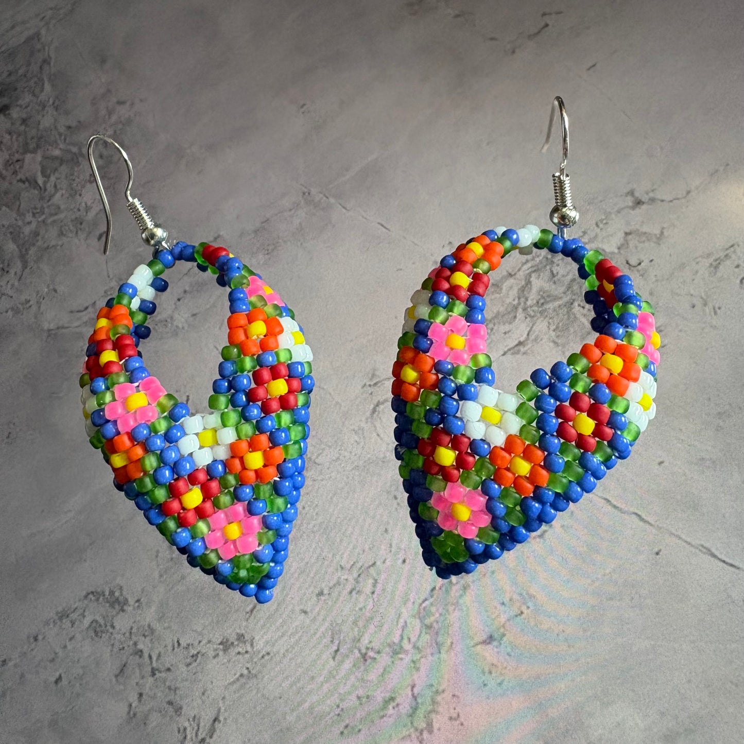 Kokum scarf earrings
