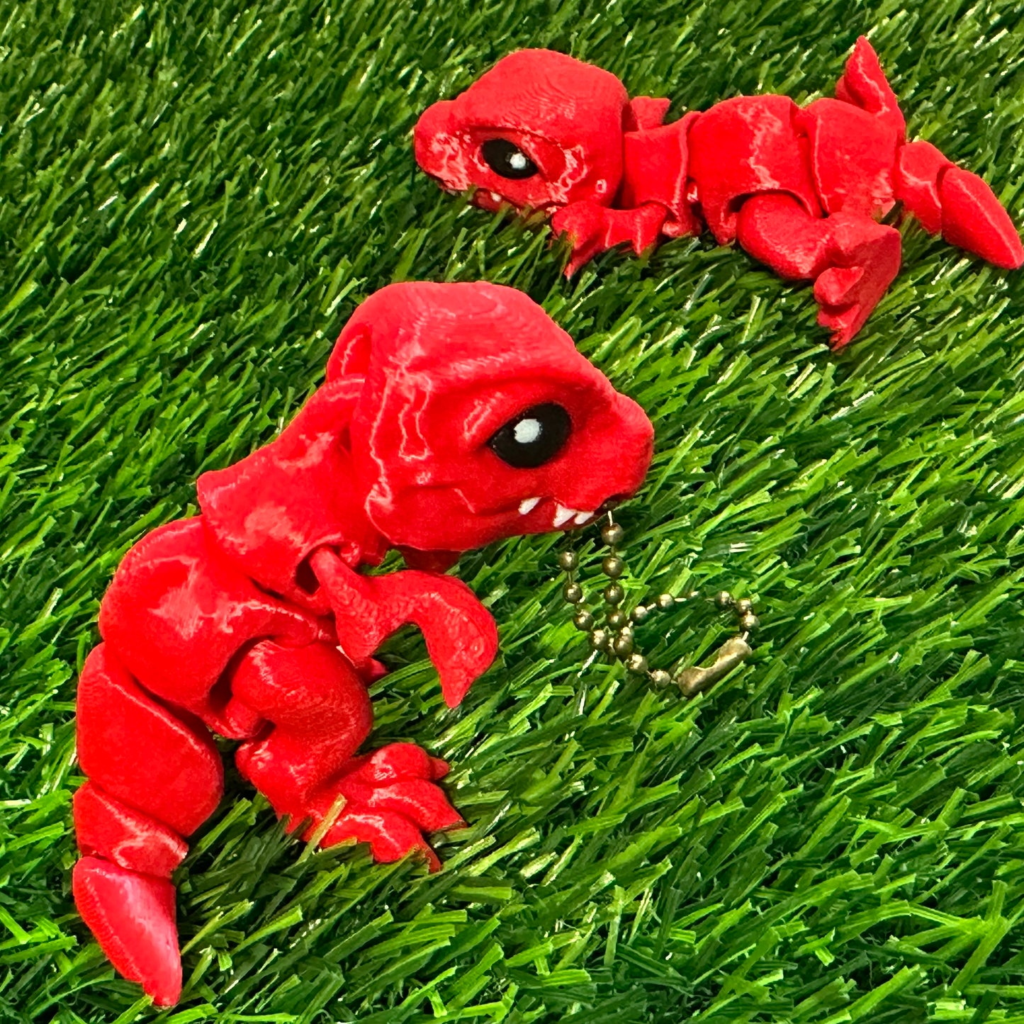 Articulated T Rex Keychain