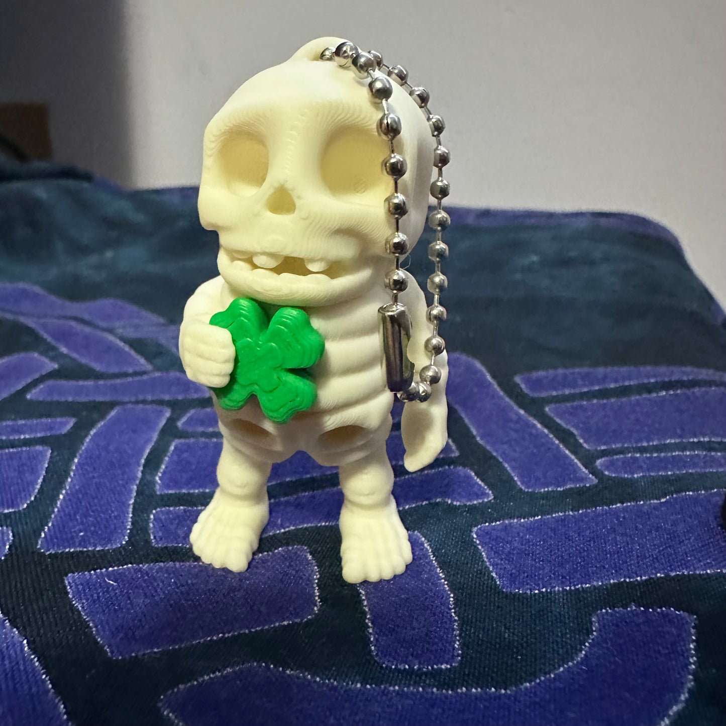 Skeleton with keychain (various designs)