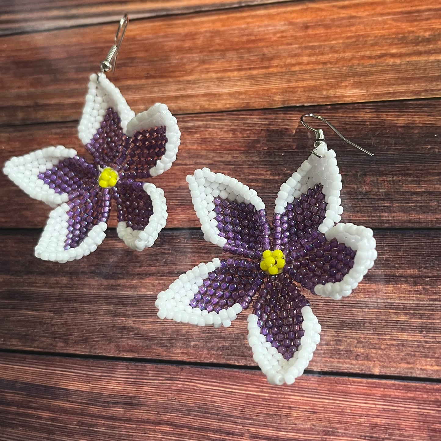 Beaded 3D flowers