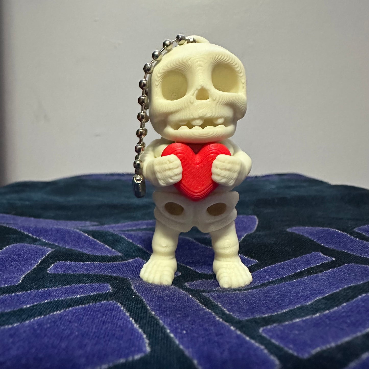 Skeleton with keychain (various designs)