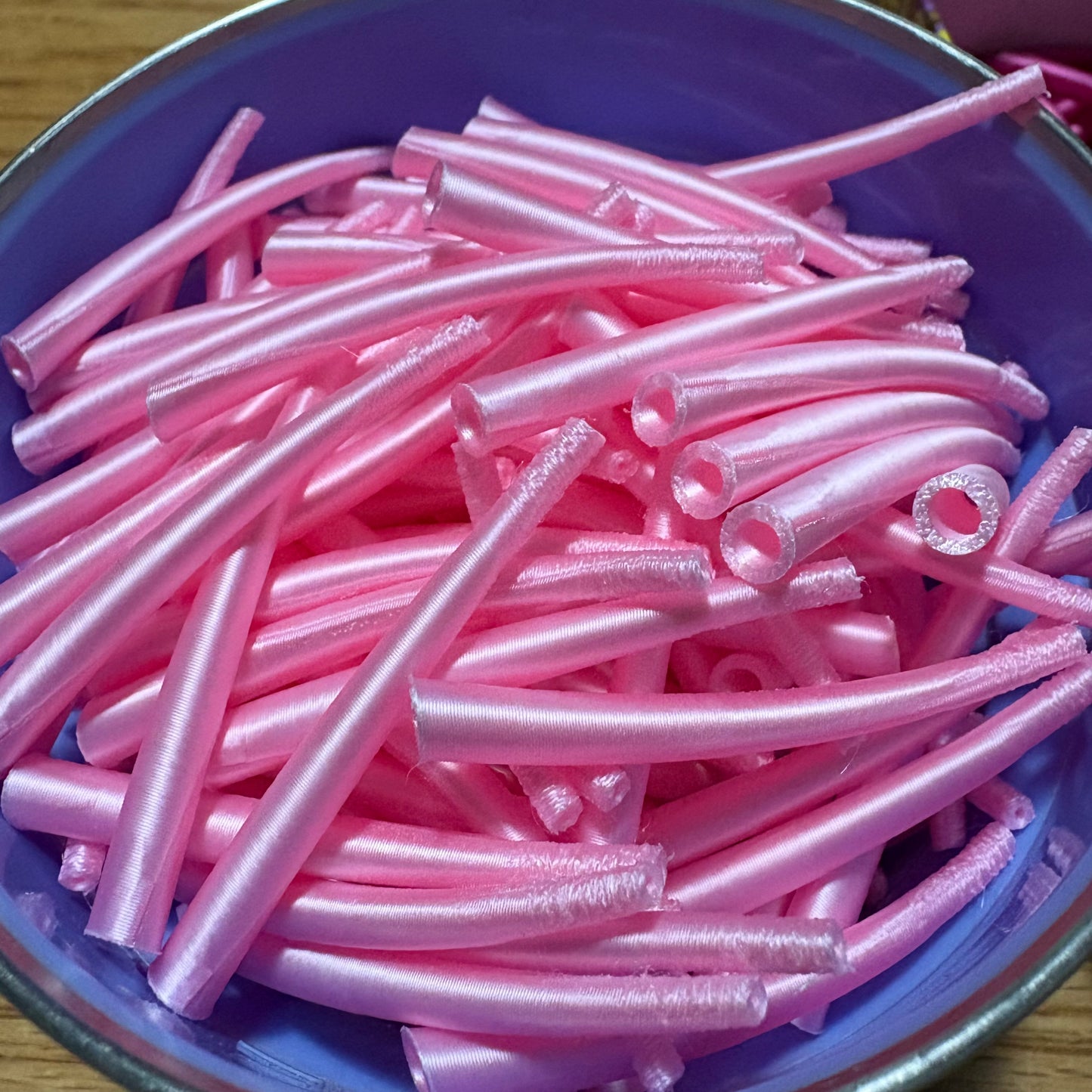 Dentalium inspired 3D printed pieces