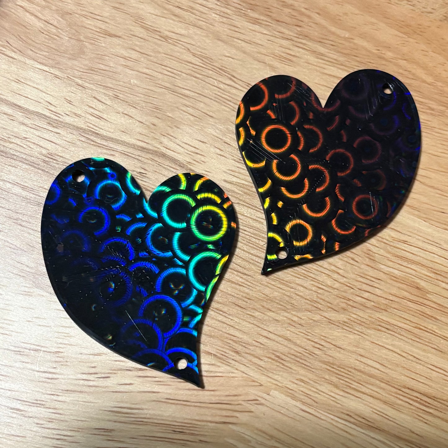 Heart dangle charms/cabochons/cabs/connectors