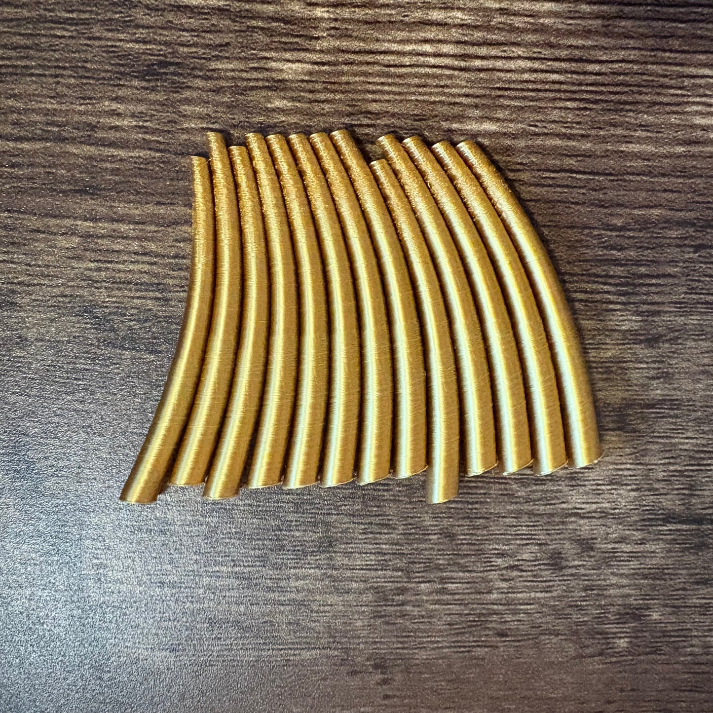 Dentalium inspired 3D printed pieces