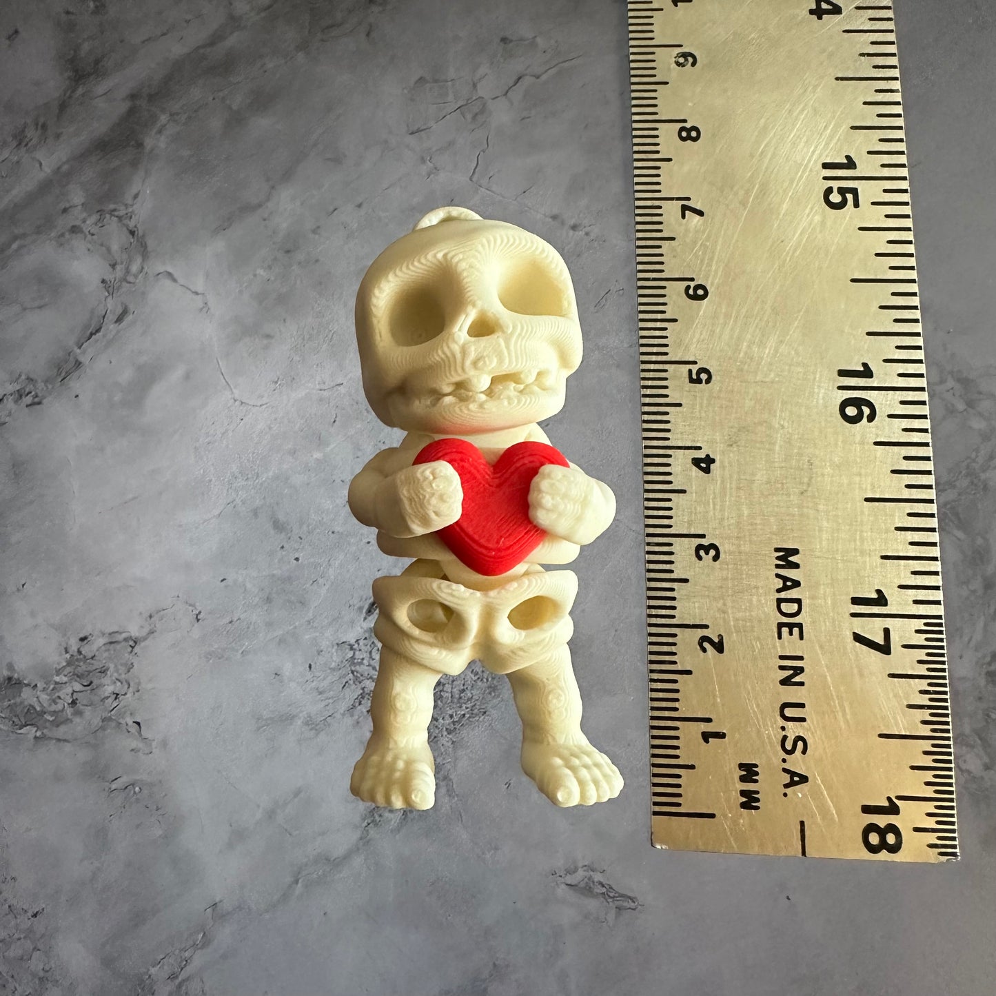 Skeleton with keychain (various designs)