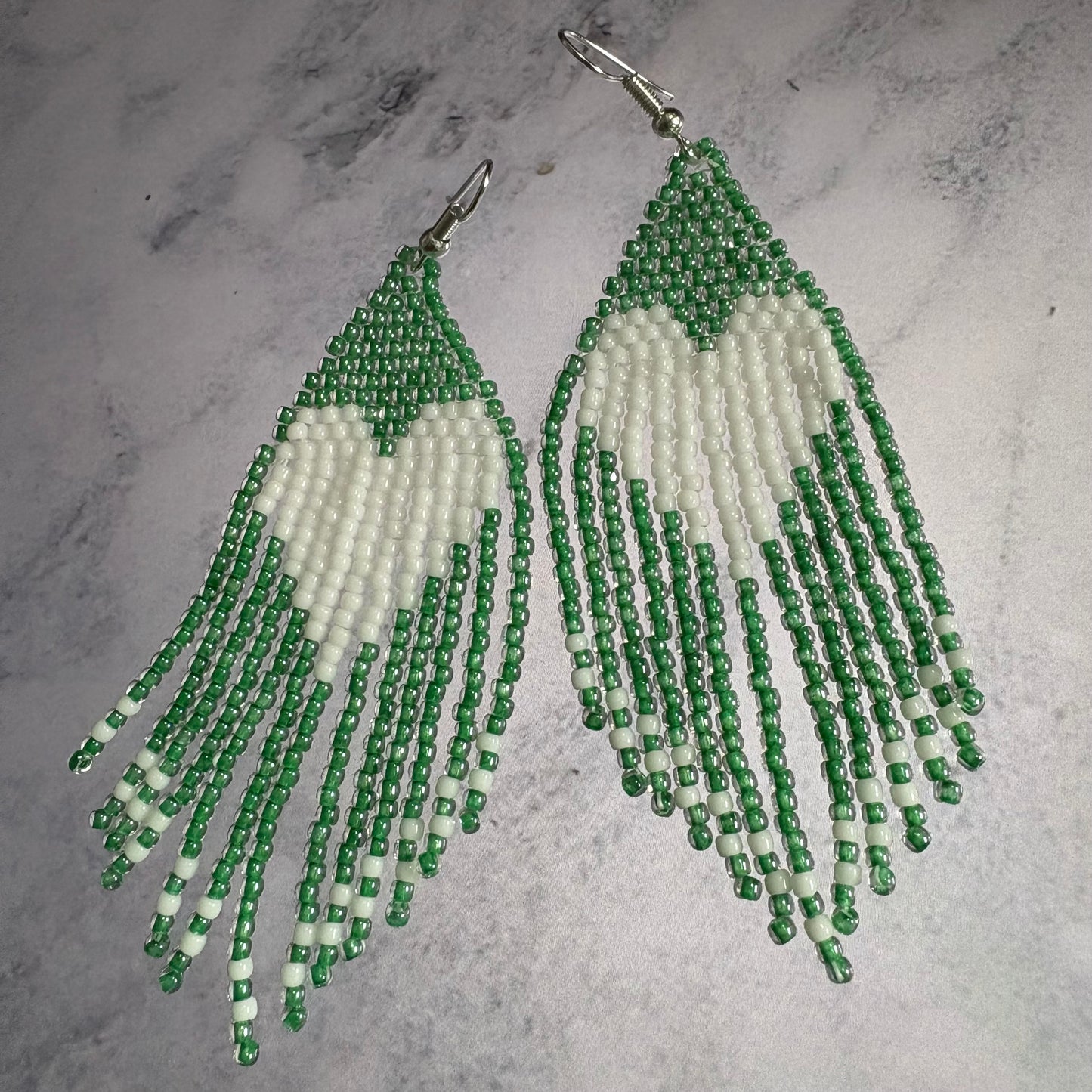 Fringe hearts (solid colours)