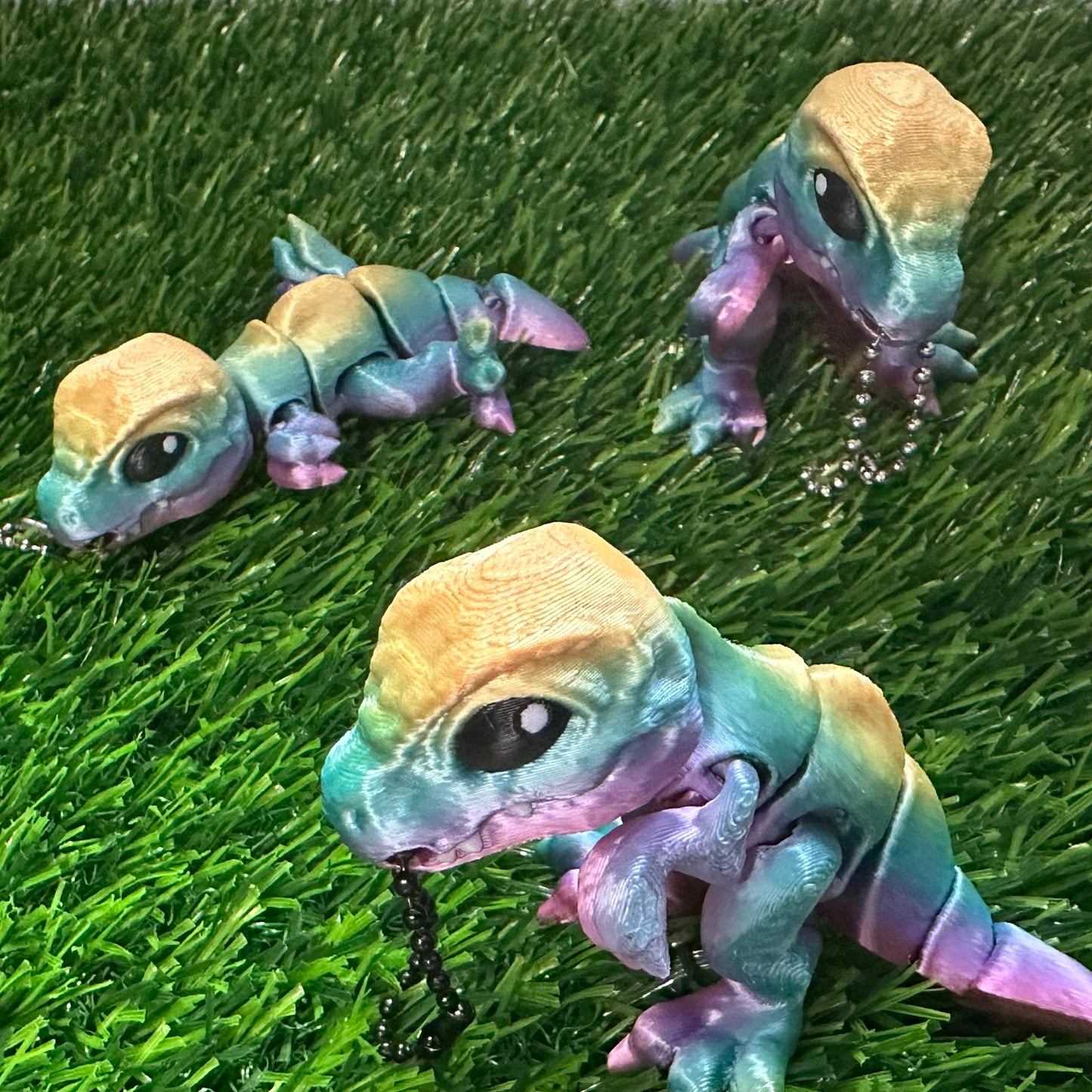 Articulated T Rex Keychain